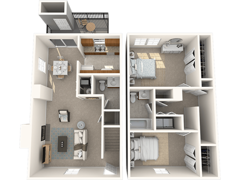 2350 Thornybrook Drive 1-3 Beds Apartment for Rent - Photo Gallery 25